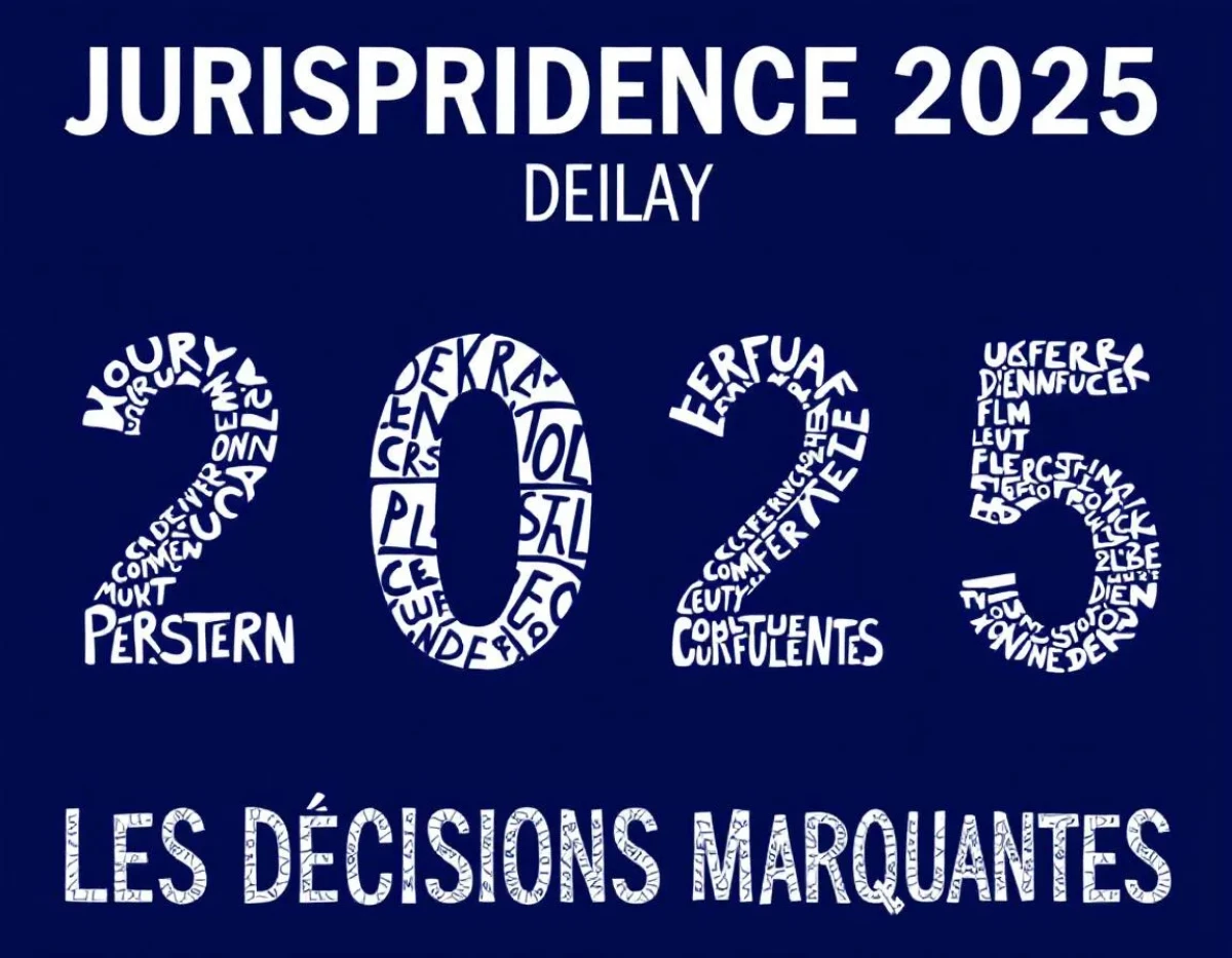 Jurisprudence 2025: Les Décisions Marquantes