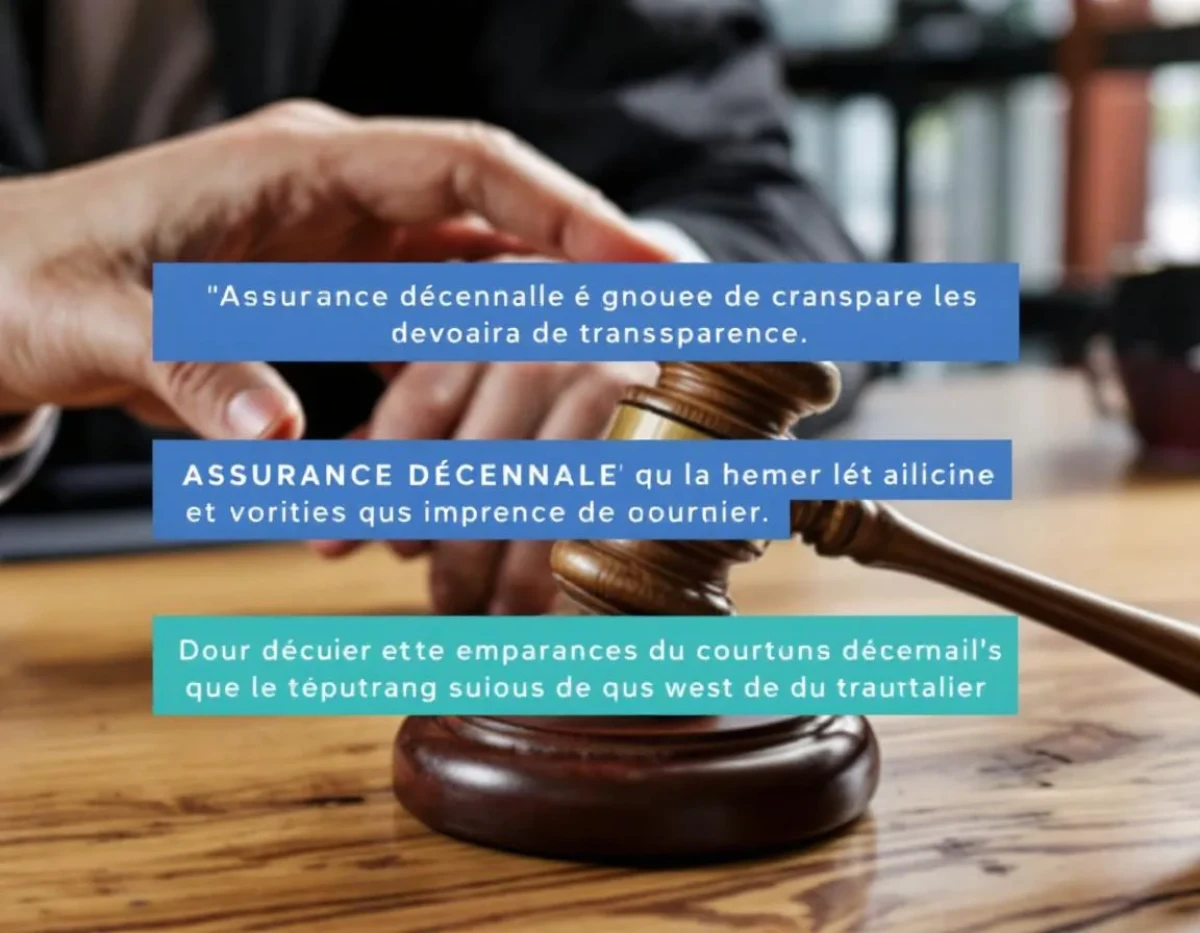 Assurance décennale et devoir de transparence du courtier