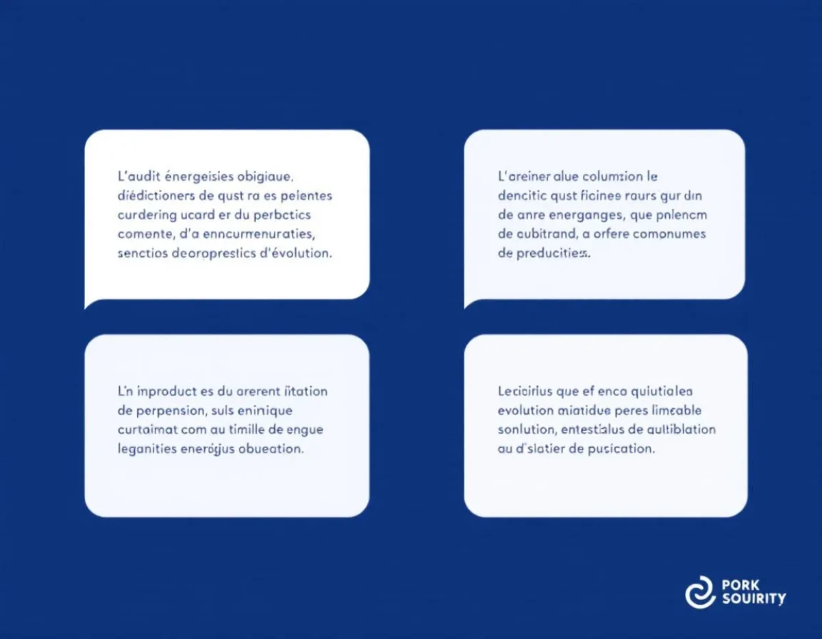 L'audit énergétique obligatoire : cadre juridique, sanctions et perspectives d'évolution