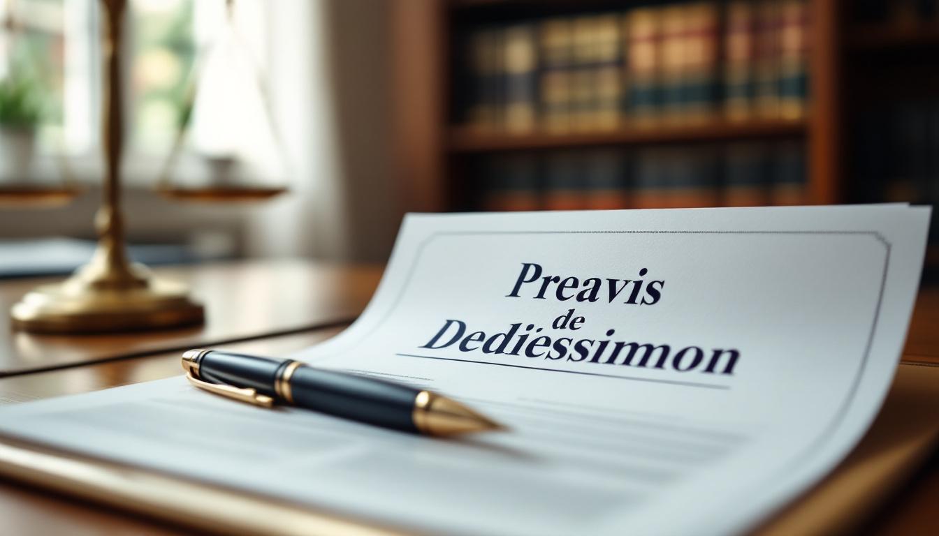Préavis démission : durée légale et calcul en 2026