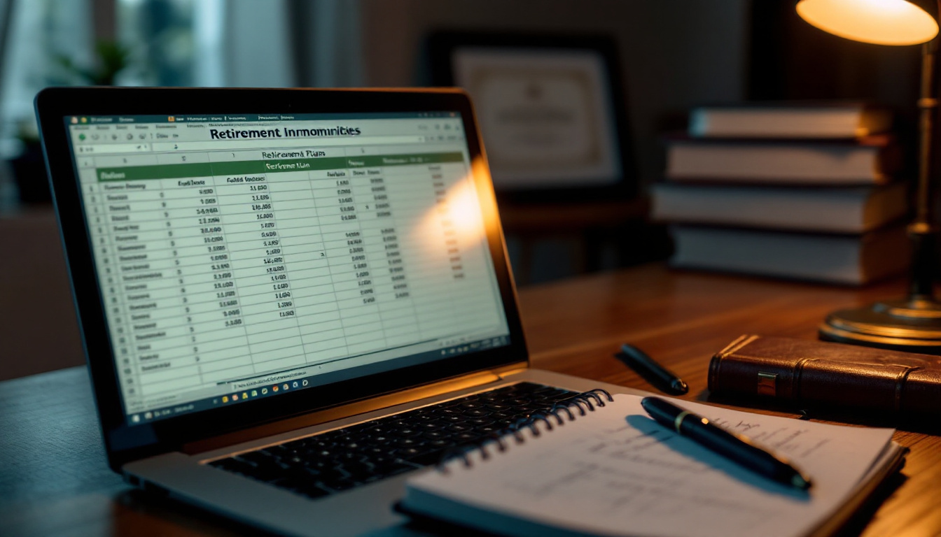 Comment utiliser un tableau Excel pour calculer indemnité départ retraite